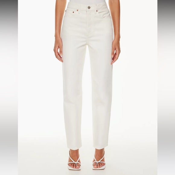 Aritzia Denim Forum 90s Boyfriend High Rise Loose 27/30 - Picture 2 of 10